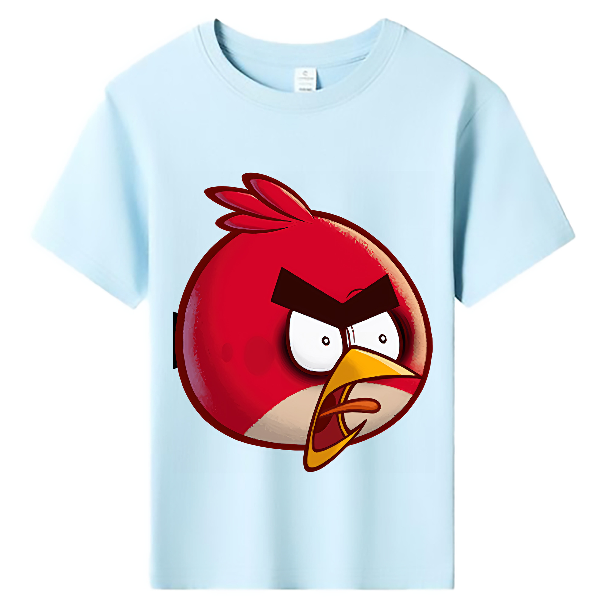 （画像用） Angry Birds アングリーバード 綿100％キッズTシャツ（フロントプリント）
